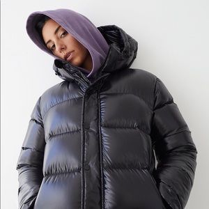 ARITZIA TNA Super Puff - High Gloss Black XS